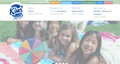 Desktop Screenshot of kiwicountrydaycamp.com