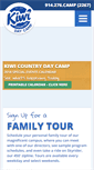 Mobile Screenshot of kiwicountrydaycamp.com